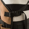 Pikkukuva 4 / 5: Vahattu kangasessu työkaluessu työpaja DIY koti/puutarha kampaaja kokki vyö/kaula säädettävät hihnat unisex