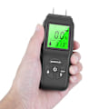 Miniatyrbild 2 av 5: Fuktmätare för ved med LCD-display, fuktighetsmätare för träbyggnadsmaterial