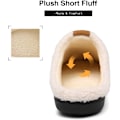 Miniatyrbillede 5 af 5: (S)Tøffel Mænd Kvinder Vinter Tøfler Memory Foam Plys Varme Hjemmetøfler Skridsikre Sko Tøfler,(38-39 27cm)
