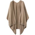 Miniatyrbild 1 av 5: Kvinnors Sjal Wrap Plus Size Cardigan Merinoull Poncho Cape Höst Vinter O