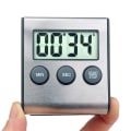 Miniatyrbild 2 av 5: Kök timer med stor LCD-display, digital kökstimer för