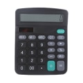 Miniatyrbillede 1 af 5: Lommeregner, Standardfunktion Lommeregner til skrivebord 14X12 CM (Sort)