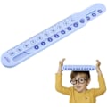 Miniatyrbilde 5 av 5: Matematisk skyvelinjal, beregningslinjal, skyvelinjal, matematisk demonteringslinjal, E