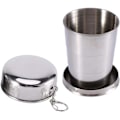 Miniatyrbild 1 av 5: Hopfällbar mugg 65ML rostfritt stål teleskopmugg premium nyckelring vinglas