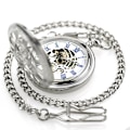 Pikkukuva 2 / 3: Mekaninen taskukello Steampunk-taskukellot Retro Skeleton P