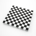Miniatyrbillede 1 af 4: 80 stk. Halloween-servietter, sort og hvid, 33*33 cm