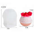 Miniatyrbilde 3 av 3: 3D Silikon Lysform - Julelysform - Silikonform - For Hjemmelaget Duftlys, Julepynt - Silikon Resin Form