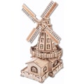 Miniatyrbild 1 av 5: 3D-träpussel, modellbyggsatser för holländska väderkvarnar, träkonstruktion för vuxna, gör din egen träbyggsats, DIY-montering leksakspresentidé