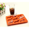 Miniatyrbilde 2 av 4: 9 stk. Isbitbrett Dachshund hund form Silikonform Isform