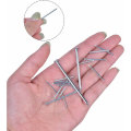 Miniatyrbilde 3 av 5: 280 stk spiker sortiment flatt hode galvaniserte spiker maskinvare konstruksjon