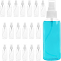 Miniatyrbilde 1 av 5: Pakke med 20 Mini Sprayflasker 80 ml - Sprayere med Lopp - Gjenbrukbare Lekkasjesikre Plastsprayflasker for Eteriske Oljer, Parfymer, Væske - Ideell for