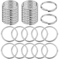 Pikkukuva 1 / 5: 100 kappaleen avainrengassarja 10 mm:n miniavattuna rengas, jossa on kaksoisjako