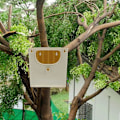 Miniatyrbillede 2 af 5: Nests 1 stk. redekasse i plast, redekasse til fugle, redekasse til parakitter