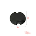 Miniatyrbilde 3 av 5: Ringe Stativ Display Holder Organizer - Finger Ring Ring Utstilling Stativ for Ringer Plast Smykke Display Oppbevaringssystem, Svart, 100 Stykker