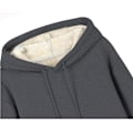 Miniatyrbillede 4 af 4: Womens Casual Vinter Varm Fleece Sherpa Foret Pullover Hættetrøje Bl