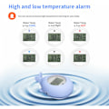 Miniatyrbilde 3 av 4: Babybadetermometer, digitalt innendørs badetermometer, badeleker med LED