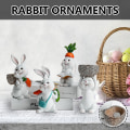 Miniatyrbild 2 av 5: Påskägg Kanin Present Söta Kanin Dekoration Prydnader Barnrum Des