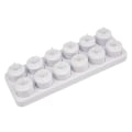 Miniatyrbilde 1 av 5: Oppladbare LED-lys, flammefri flimrende telys