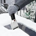 Miniatyrbilde 2 av 5: Elektrisk Bilskrape, Vinterbil Oppvarmet Isskrape, 12V Vindus Snøfjerner - Snøfjerningsverktøy, Isspade, Oppvarmet Skrape for Bil, Lastebil