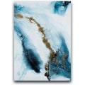 Miniatyrbilde 3 av 5: Art Canvas Navy Blue Abstract Core Abstract Wall Poster Og Trykk Minimalis
