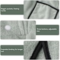 Miniatyrbillede 3 af 4: Robe aircondition, sveddamp absorberer vand og tørrer hurtigt. Blå