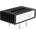 Miniatyrbillede 4 af 4: Brodiodebro, 1 stk 100A Amp 1600V Spænding 2-Fase Diode Høj Effekt Brodiode Sort på Plade Batterilader