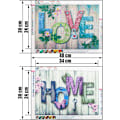 Miniatyrbillede 2 af 5: 5D DIY Diamantmalerier 2 Kits Krystal Rhinestone Diamantbroderi Maling