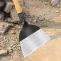 Miniatyrbilde 4 av 5: Multifunksjonell utendørs hagerengjøringsspade lukespade stål flat spade isspade karbonstål luking planter gård