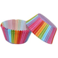 Miniatyrbillede 1 af 5: Cupcake Cases, Kagepapir Kop Rainbow Bagekopper Til Ovn Bryllupsfest Bi
