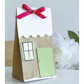 Miniatyrbild 4 av 5: Papperspåsar, 100 st presentpåsar bruna påsar hantverk kraftpapper diy bottenpåse adventskalender kraftpapperspåsar 9*17*5,5 cm