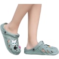 Miniatyrbilde 2 av 5: Kvinners hagesko, tresko, sandaler, sklisikre slides, dusjslippers, slip-on