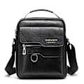 Miniatyrbild 1 av 5: Messenger Bag kompatibel Män Crossbody Axelväska Liten Vintage PU Läder Satchel Väska Sidokropp Handväska