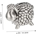 Pikkukuva 5 / 5: Possu-possu-pankki lelu pojalle Metallipossu-possu-koriste lapsille Horoskooppi Vuohi F
