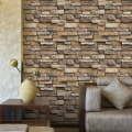 Miniatyrbilde 2 av 5: Stein Peel and Stick Wallpaper, selvklebende tapet Bruk som kontaktpapir