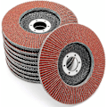 Miniatyrbillede 1 af 5: Diskskive │ brun │ 10 stk. │ Ø 125 mm │ korn 120 │ Standard │ Ab