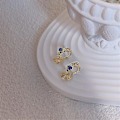 Miniatyrbillede 5 af 5: Stud Øreringe Kvinders udsøgte små Opal Romantiske Øreringe