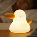 Miniatyrbillede 2 af 3: LED nattelys, fugle bord berøringslys, genopladelig lille dekor