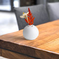 Miniatyrbillede 5 af 5: Lille håndlavet harpiks vase blomst sten borddekorationer 6cm farverige runde miniature vase med multi huller perforerede vaser kreativ moderne bordvase til hjemmet