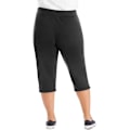Miniatyrbillede 2 af 3: Plus-size French Terry Capri med lommer til kvinder