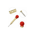 Miniatyrbillede 4 af 5: 2 stk. Automatisk centerpunch 13cm stål Automatisk centerpunch Justerbar Slagcenterpunch Automatisk med hætte Præcision Automatisk centerpunch til metal træ- Gylden， Sort