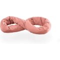 Miniatyrbillede 2 af 5: Rejsepude, blødt og åndbart nakkestøttesjal til at sove i fly, fly, hjem og kontor - maskinvaskbar (Pink)