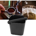 Miniatyrbilde 4 av 5: Kaffe Knock Box, Beholder for Kaffegrunn Potten i Rustfritt Stål Grind Dump Bucket Container for Hjemme Kaffe Melk Te Kaffemaskin