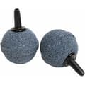 2X Stenkula Luftdiffusor för Syrepump Bubbelmaskin Akvarium Damm