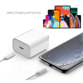 Miniatyrbilde 4 av 5: Hurtiglader 20W USB C-laderadapterplugg med Type C til Lightning-kabel
