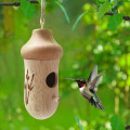 Miniatyrbilde 3 av 5: Tretre Hummingbird Utendørs Henging, Hummingbird Nest Wren Svelging Sparro
