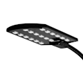 Miniatyrbillede 2 af 5: Fisketank Clip-on lys med inline timer, klemme akvarielys med hvid