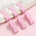 Miniatyrbillede 1 af 5: 6 stk. Quilt Fixing Clips til husholdningen, Quilt Cover Fixing Device Needle-Free