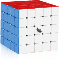 Miniatyrbilde 1 av 4: Gutt 5x5 Speed ​​kube klistremerkeløs 5x5x5 Magic Cube 63,5 mm Puslespill leker for barn