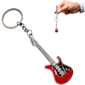 Miniatyrbilde 4 av 4: Gitar Nøkkelring, Metall Nøkkelring, Rock Nøkkelring, Elektrisk Gitar, Musikk Instrument, Nøkkelring, Nøkkelanheng, Musikk Anheng for Gavedekorasjon, Rød