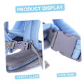 Miniatyrbillede 2 af 5: Nyfødt sæde 1 stk. Baby Carrier Wrap Carrier Rygsæk Carrier Nyfødt Polyester Blå Multifunktion Bæresele
